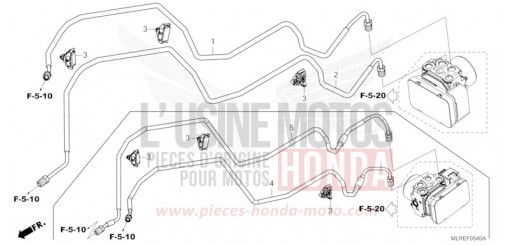 TUYAU DE FREIN CB500FAT de 2026